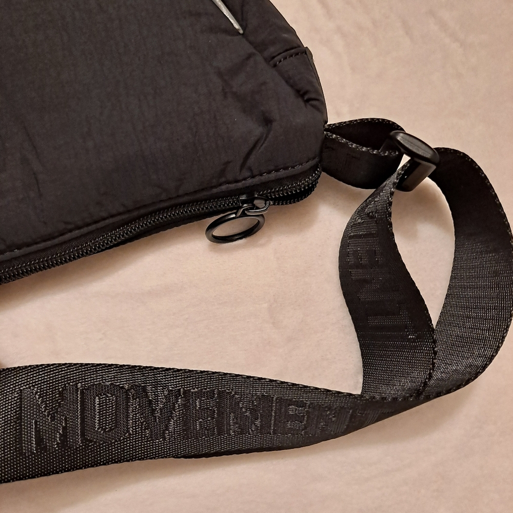 Free People Movement Black Crossbody Sling Bag with Adjustable Strap - Picture 5 of 10